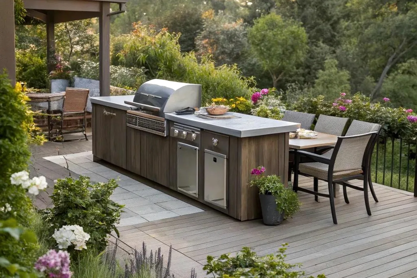 Outdoor living e cucina