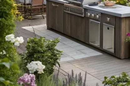 Giardino Estate Outdoor Living Cucina Barbecue Accessori Cucina Esterna Tavola Estiva - Demo 2