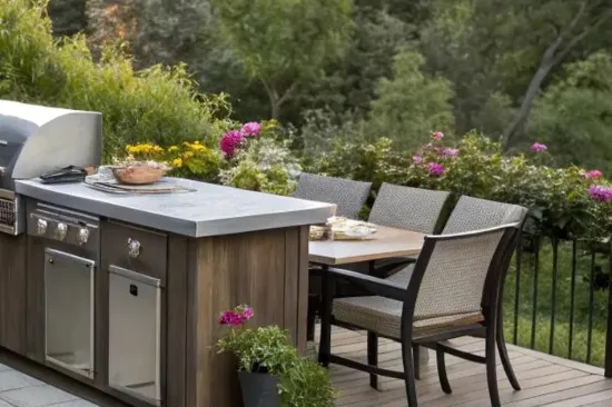 Giardino Estate Outdoor Living Cucina Barbecue Accessori Cucina Esterna Tavola Estiva - Demo 3